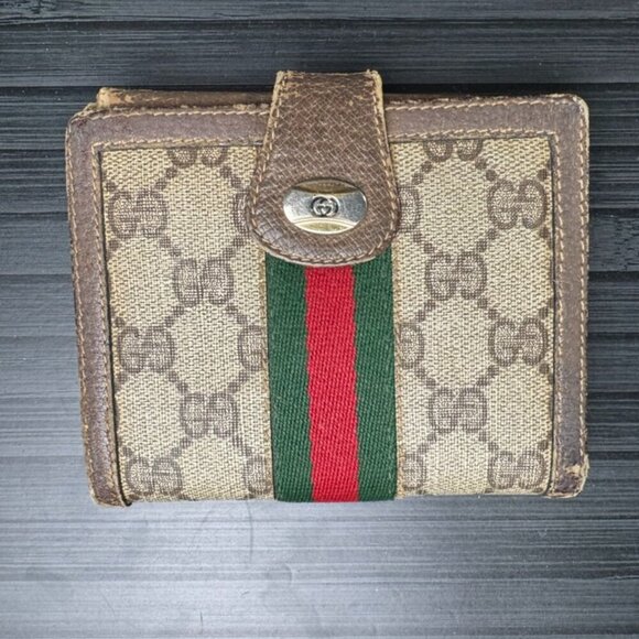Gucci GG Sherry Line Trifold - Picture 1 of 7
